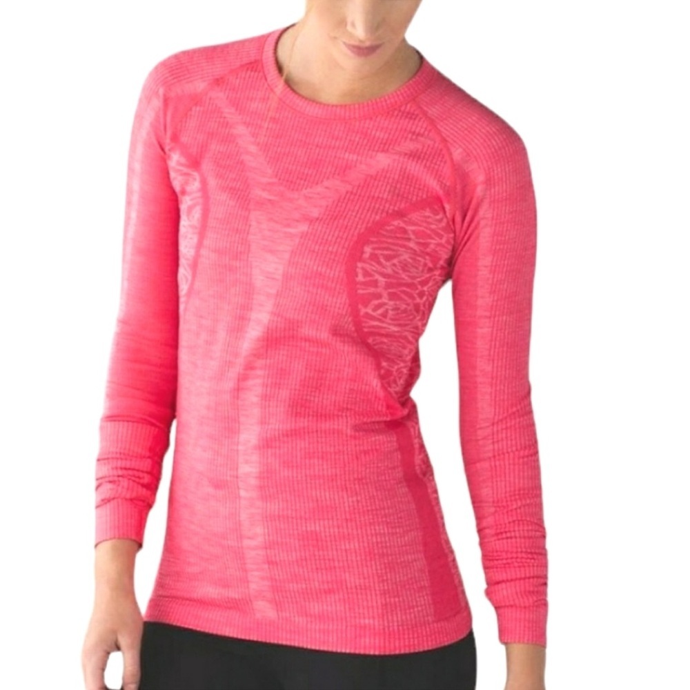 Lululemon Rest Less pullover- heathered boom juice